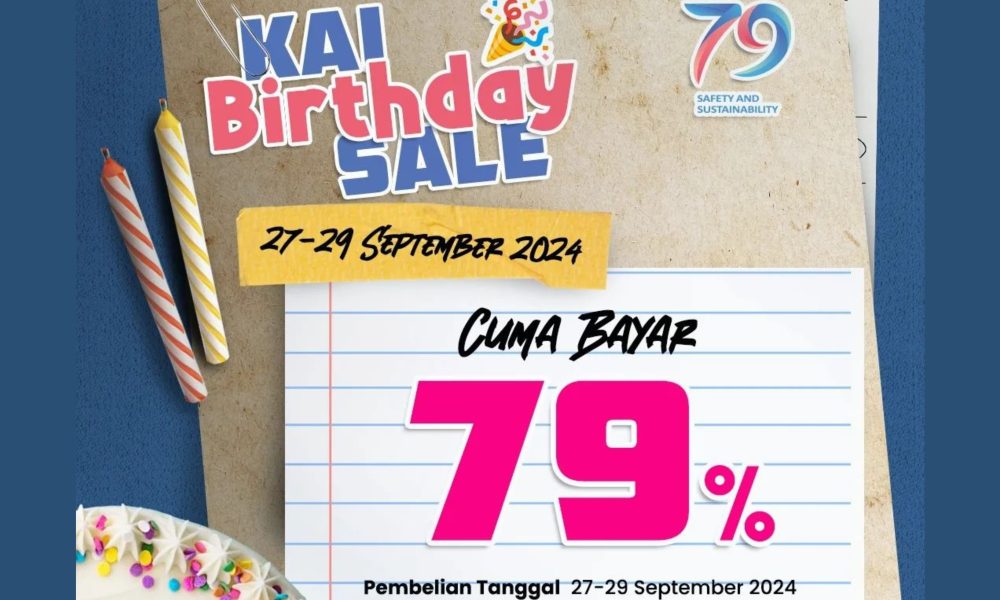 KAI Ulang tahun Ke 79 , Berikut Daftar Promo Tiket dari KAI Commuter Basoetta