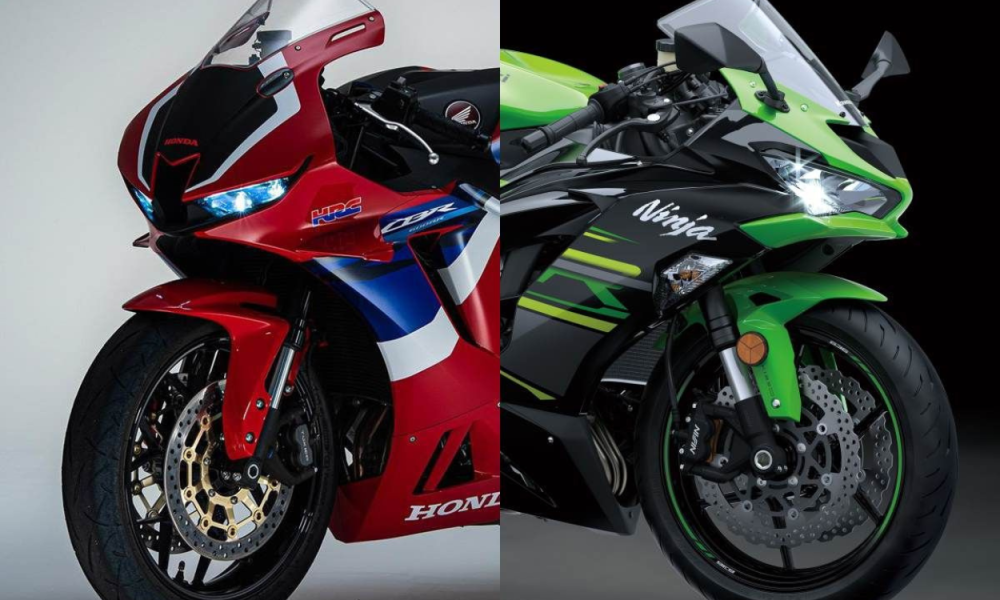Honda CBR600RR vs. Kawasaki ZX 6R
