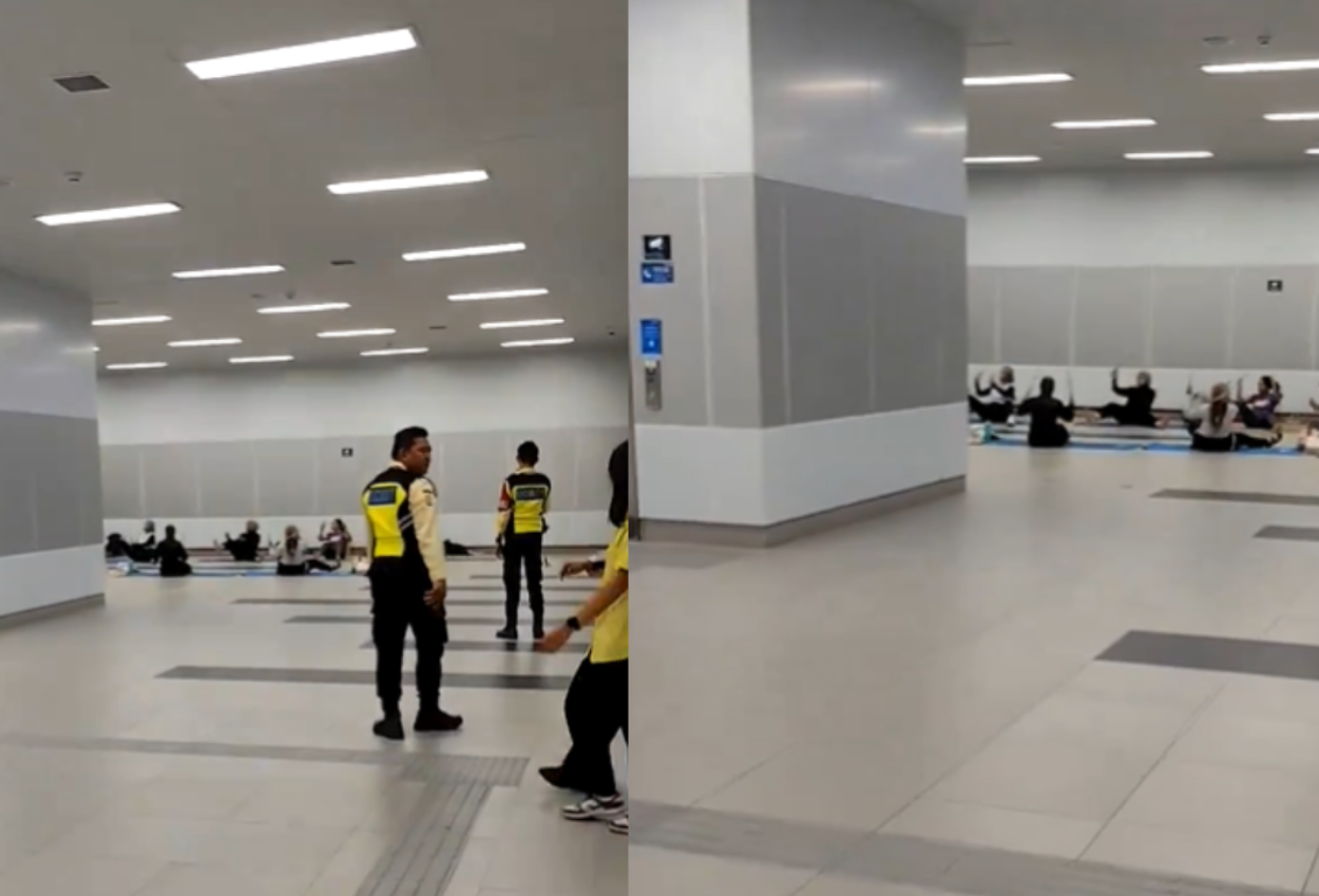 Aktivitas Pound Fit di Stasiun MRT Jakarta Tuai Protes, Kegiatan Dihentikan