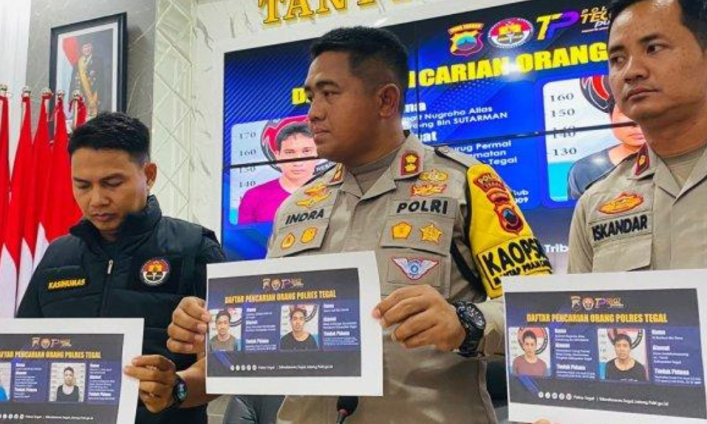Enam Tahanan Polres Tegal Kabur, Kaburnya dengan Cara Bobol Lantai