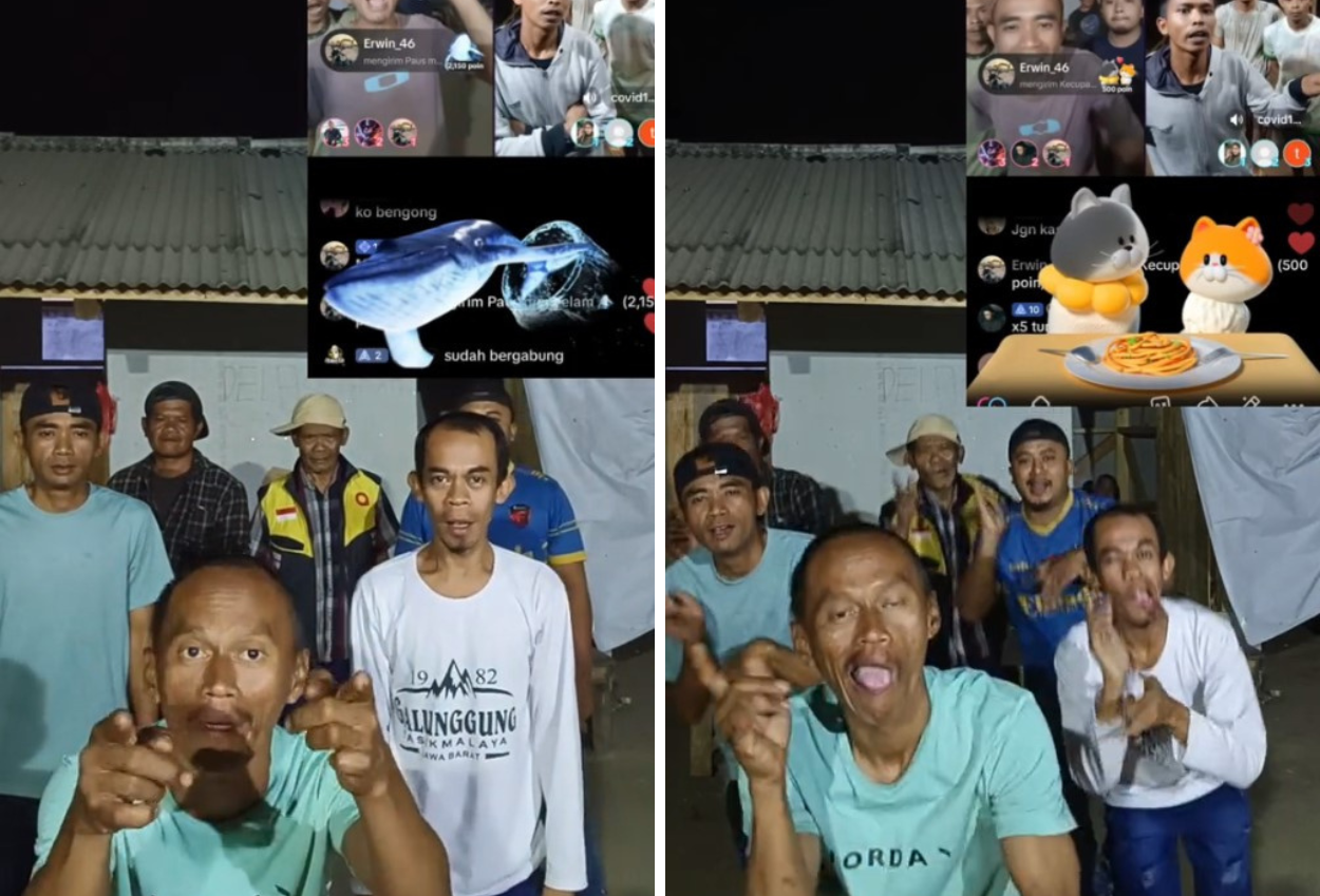 Gunawan dan Tim Viral dengan Joget Sadbor, Dapat Saweran hingga Rp700 Ribu Sehari