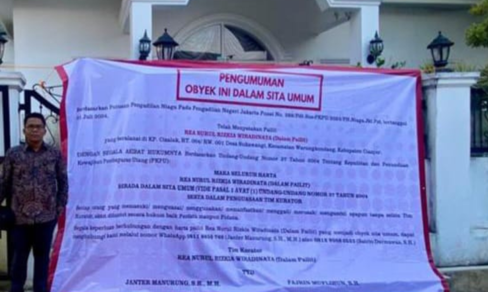 Ini Alasan Rumah Rea Wiradinata Disita Pengadilan Niaga