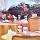 Jokowi Pamit dan Ucapkan Terima Kasih kepada Jajaran Kabinet Indonesia Maji Sambil Gelar Makan Siang Bersama