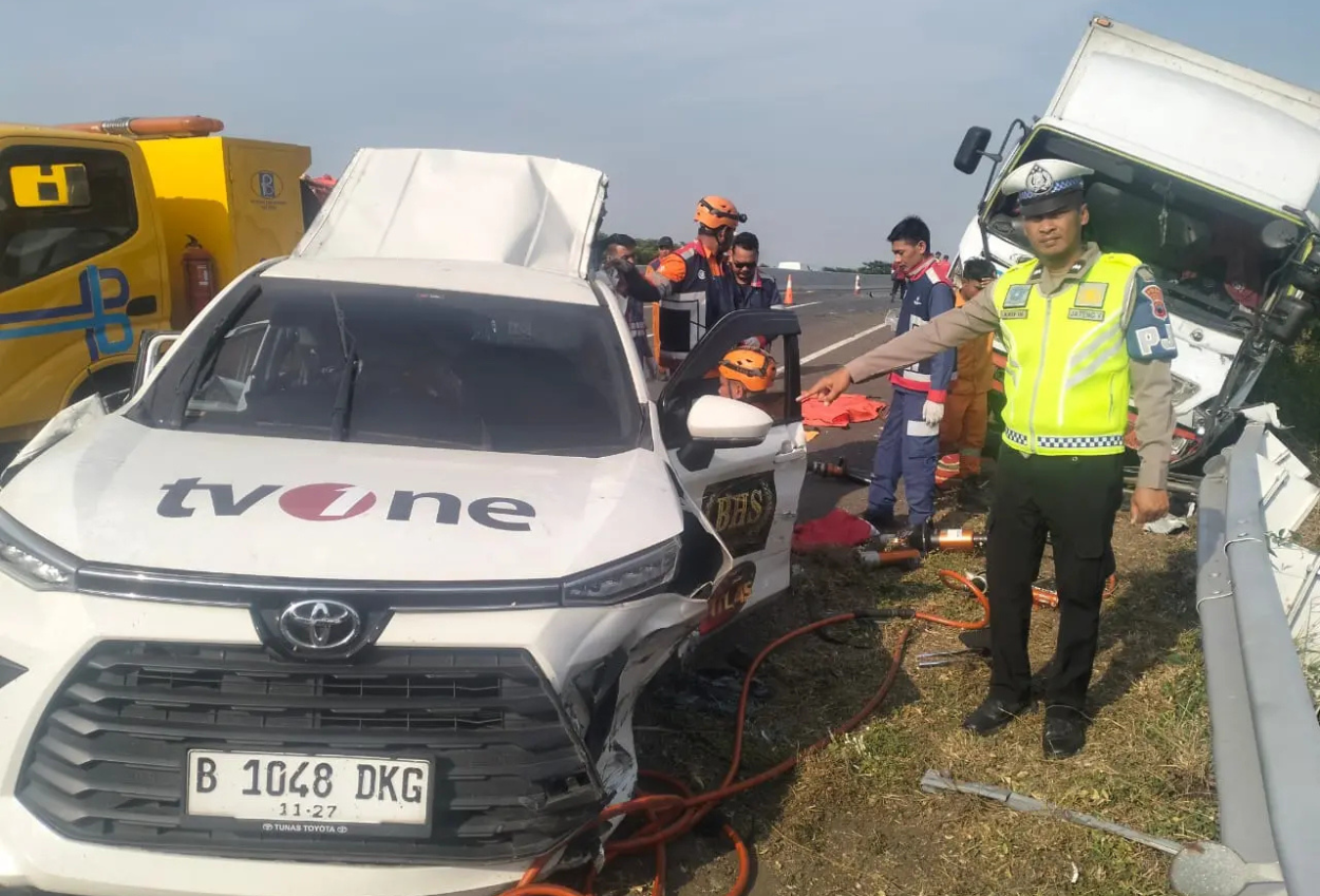 Kecelakaan Maut di Tol Pemalang, Tiga Kru TvOne Tewas