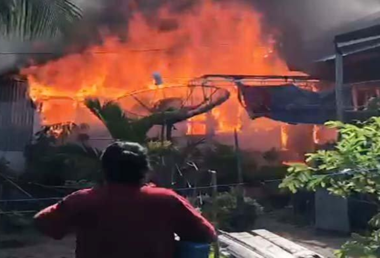 Kronologi Kebakaran Alor Istri Diduga Bakar Suami, Tiga Rumah Hangus