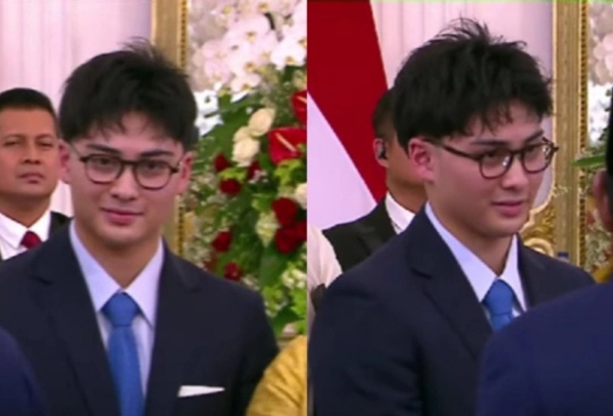 Kyran Djiwandono, Cucu Prabowo Curi Perhatian di Pelantikan Presiden