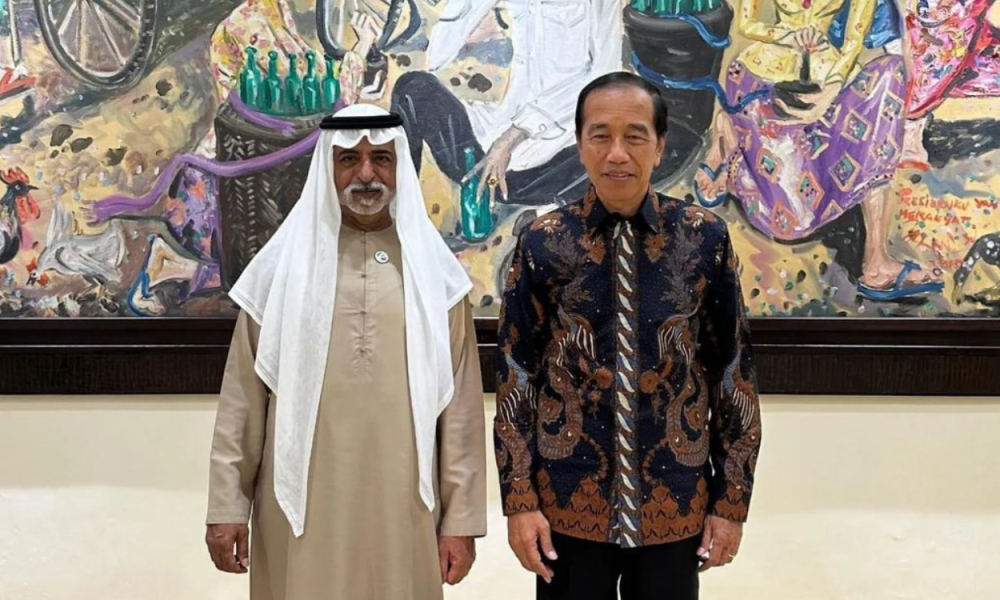 Menteri UEA Luangkan Waktu untuk Kunjungi Rumah Jokowi Usai Melihat Proyek Kerja Sama