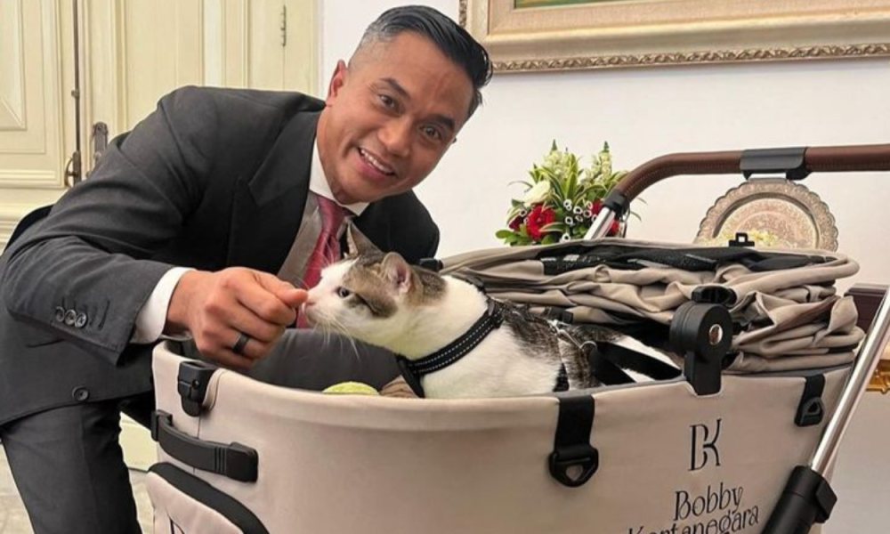 Momen Bobby Kertanegara, Kucing Kesayangan Prabowo Subianto Ikut Dibawa Masuk Istana Negara
