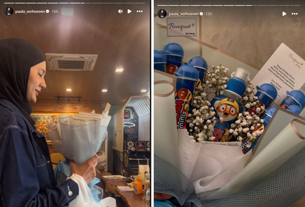 Paula Verhoeven Gagal Beri Kejutan Ultah ke Kenzo, Baim Gelar Pesta Tanpa Undang Istri
