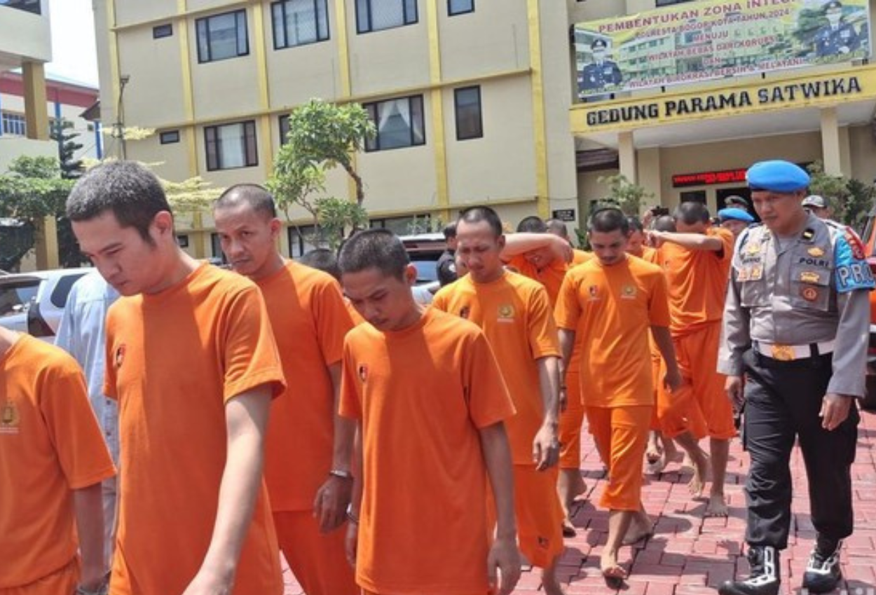 Pengedaran Narkoba di Bogor, 23 Kurir dan Pengedar Diringkus, Sabu hingga Obat Keras Diamankan