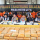 Polres Tangsel Gagalkan Peredaran 642 Kg Ganja dari Jaringan Pengedar Sumatra Jawa