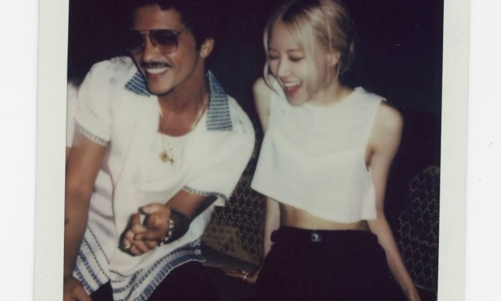 Rose Blackpink Unggah Foto Bareng Bruno Mars, Bakal Kolab Bareng