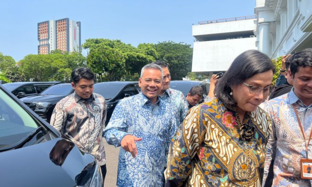 Sri Mulyani dan 2 Wakil Menteri Makan Siang Terakhir Bareng Jokowi di Istana Negara