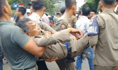 Tertimpa Pagar, Satpol PP Tewas Saat Jaga Demo Rusuh Tolak Ketua DPRD Lebak