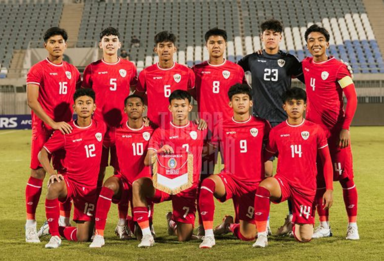 Timnas Indonesia U 17 Lolos ke Piala Asia 2025 sebagai Runner Up Terbaik