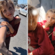 Viral! Gadis Palestina Gendong Adik yang Terluka dan Rela Berjalan 1 Jam Demi Pengobatan