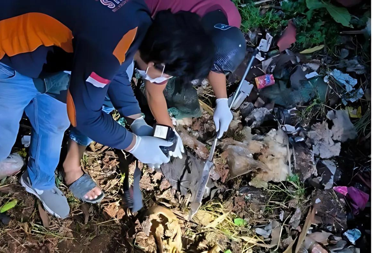 Viral! Kerangka Manusia Ditemukan di Tol Serpong