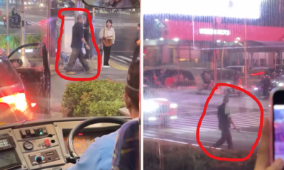 Viral! Pria Bersenjata Tajam Sandera Driver Ojol Sambil Hadang Transjakarta di Sarinah
