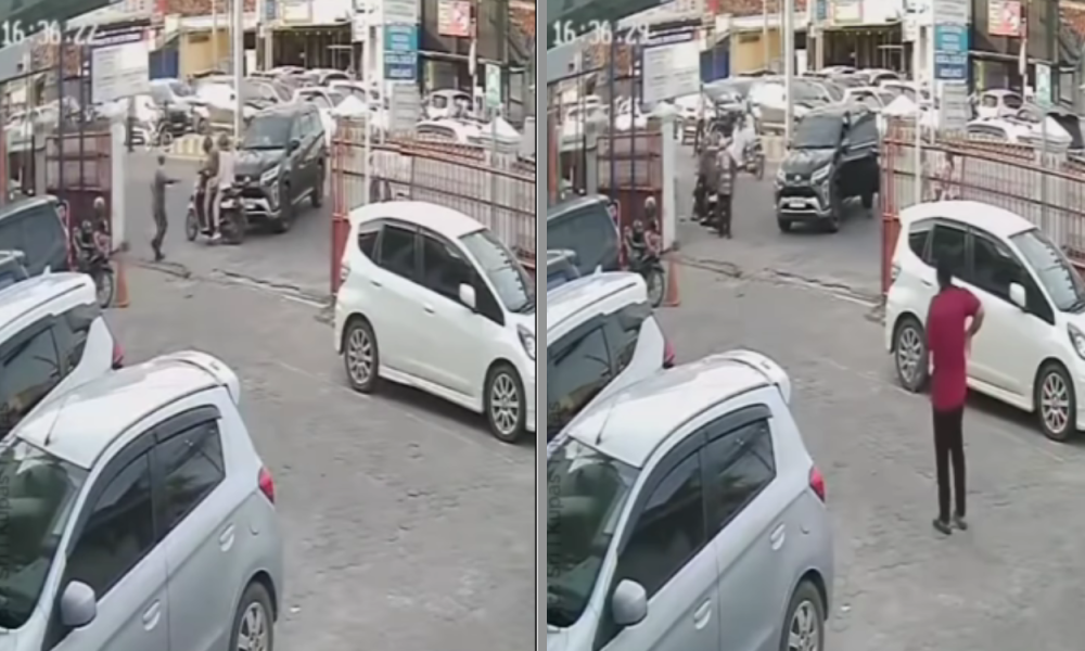 Viral, Seorang Pemotor Senggol Mobil Berujung Penganiayaan di Lampung