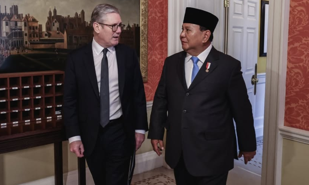 Bertemu PM Starmer, Presiden Prabowo Bahas Peningkatan Kerja Sama Indonesia Inggris