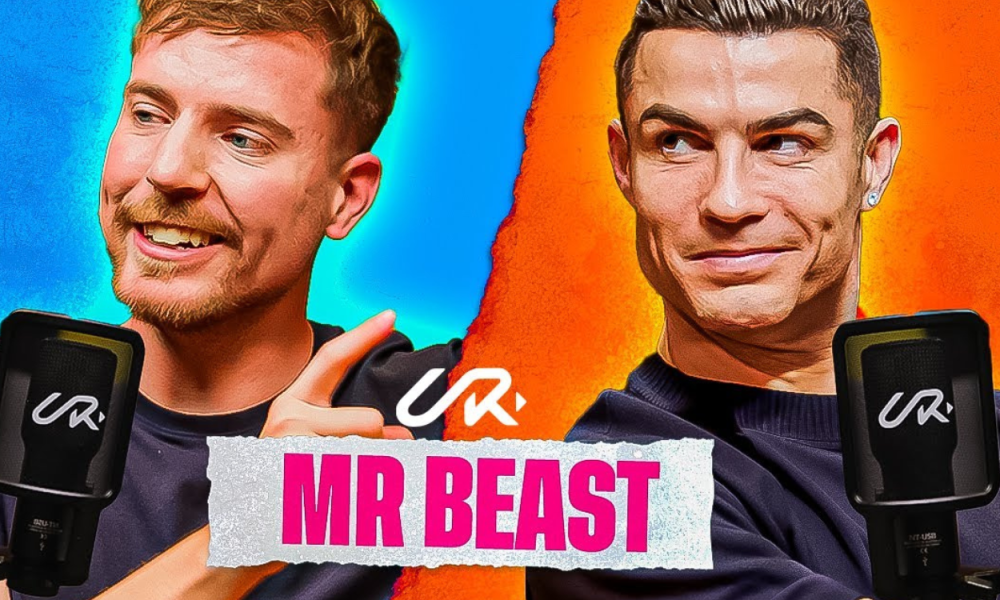 Cristiano Ronaldo Kolaborasi dengan MrBeast, Video 30 Menit Tembus 1 Juta Penonton!