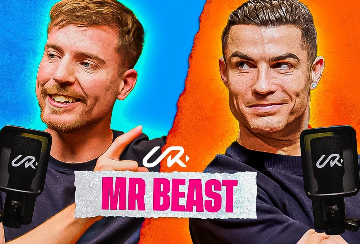 Cristiano Ronaldo Kolaborasi dengan MrBeast, Video 30 Menit Tembus 1 Juta Penonton!