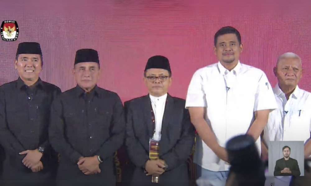 Debat Pilgub Kedua Sumatera Utara Berlangsung Panas, Pendukung Saling Serang Yel Yel