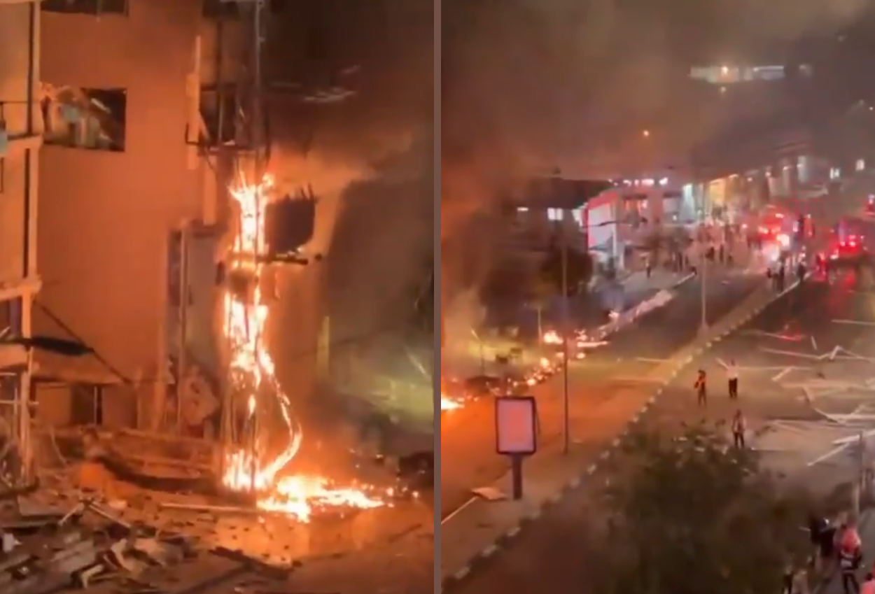 Dihajar Rudal Hizbullah, Tel Aviv Gelap Gulita