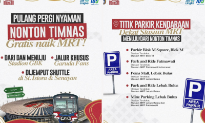 Dukung Timnas Indonesia, Penonton Laga Indonesia vs Jepang Bisa Naik MRT Gratis!