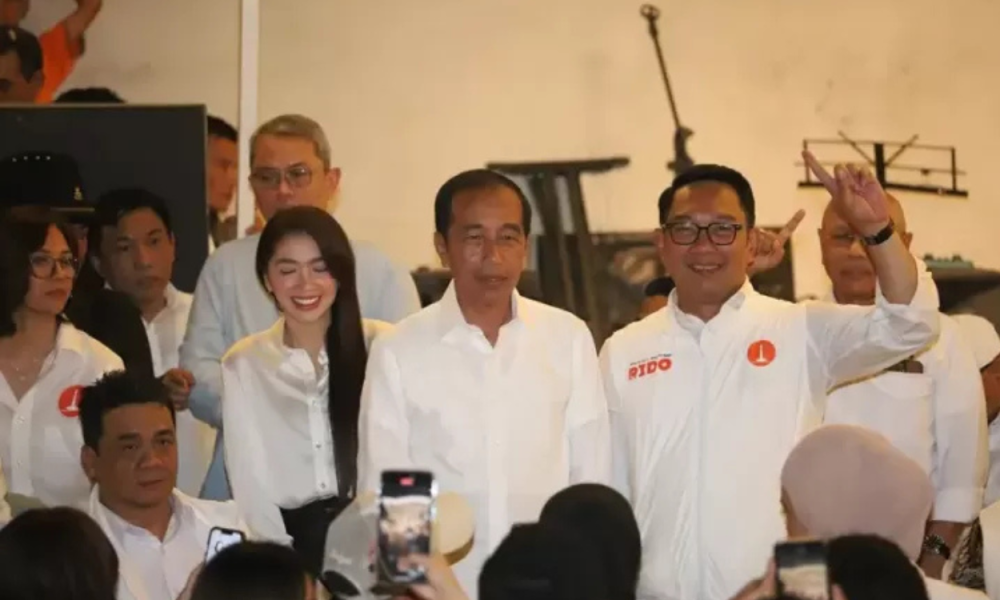 Effendi Simbolon Dampingi Jokowi dalam Kampanye untuk Ridwan Kamil