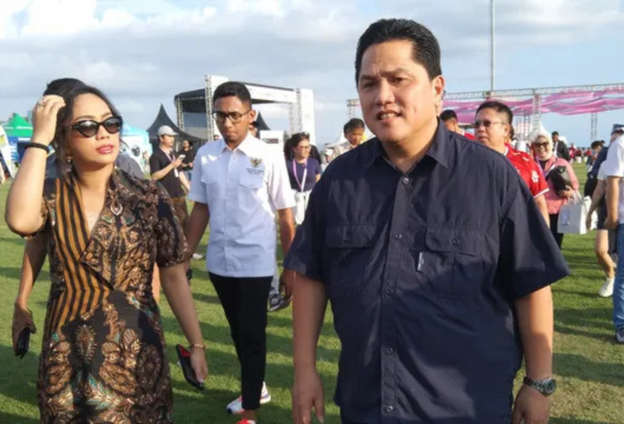 Erick Thohir Presiden dan Pihak Swasta Banyak Berikan Anggaran Timnas Indonesia Total hingga Rp200 M