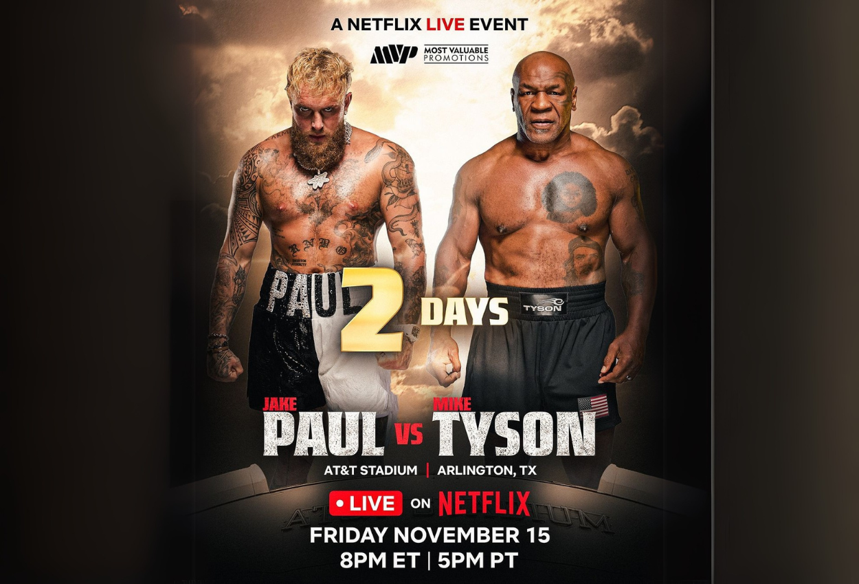 Jadwal Pertandingan Mike Tyson Vs Jake Paul, Perebutkan Hadiah Rp1,2 Triliun