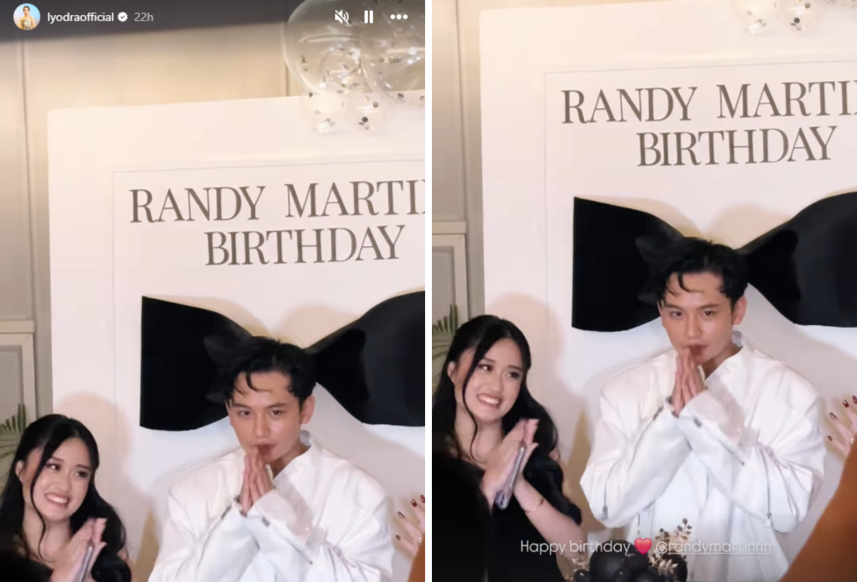 Lyodra dan Randy Martin Diduga Pacaran, Unggah Emoji Hati di Ultah Sang Aktor