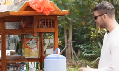 Maarten Paes Beli Bubur Ayam Pake Bahasa Indonesia, Warga Heboh