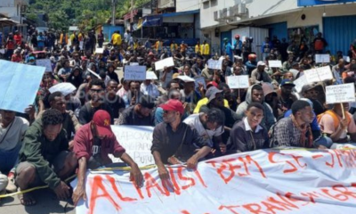 Mahasiswa Papua Demo Tolak Program Transmigrasi Presiden Prabowo