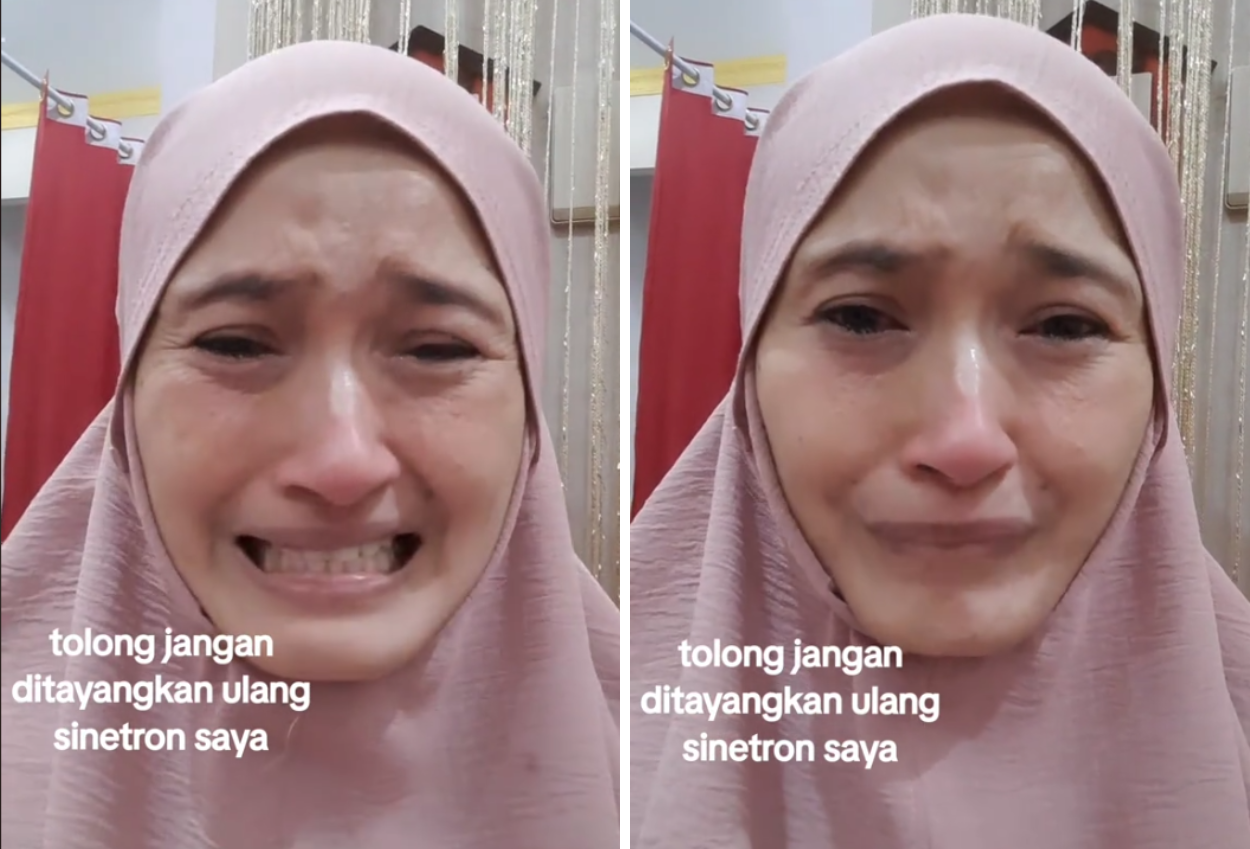 Mega Putri Aulia Sambil Menangis Minta Sinetron Lawasnya Tak Ditayangkan Lagi Demi Hijrah