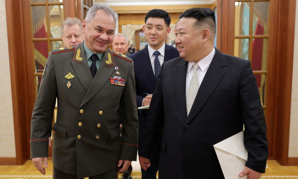 Menhan Rusia dan Kim Jong Un Sepakat Tingkatkan Kerja Sama Militer