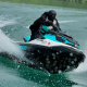 Momen Umi Pipik Naik Jetski Pakai Gamis dan Cadar di Danau Toba