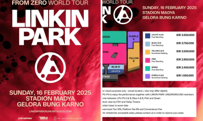 PK Entertainment Umumkan Tiket Konser Linkin Park, Harga Termurah dari Rp1,5 Juta!