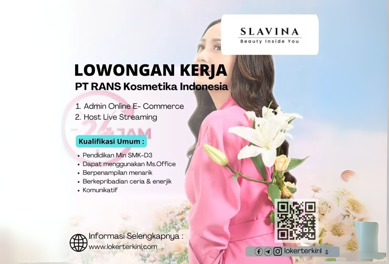 PT RANS Kosmetika Buka Lowongan untuk Posisi di Jakarta Utara, Simak Syaratnya!