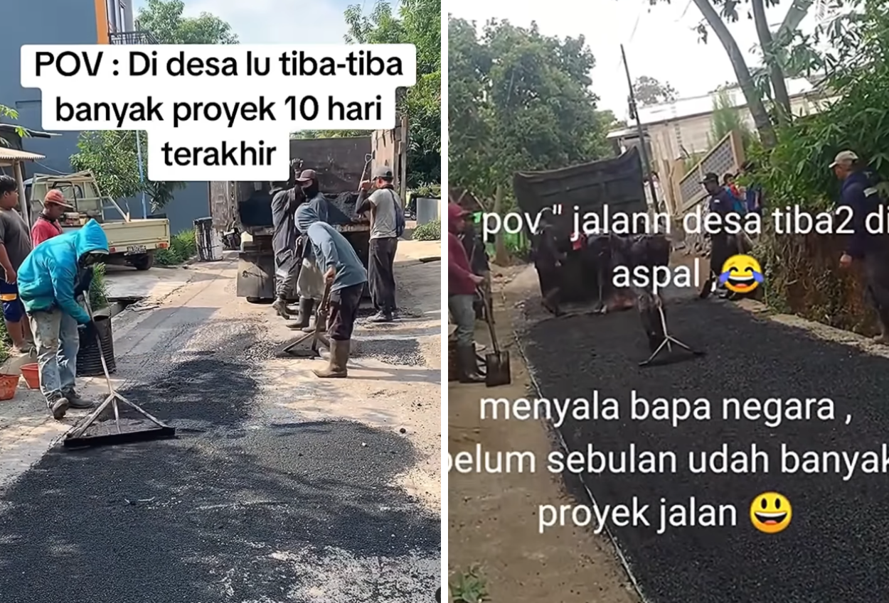 Pemeriksaan Dana Desa, Sejumlah Jalan Rusak di Desa Kini Diperbaiki