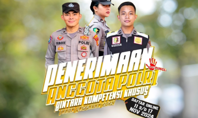 Pendaftaran Bintara Kompetensi Khusus 2025 Dibuka, Simak Syarat Lengkapnya!