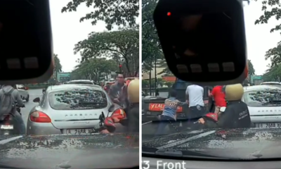 Pengemudi Mobil Mewah Porsche Dorong Pikap Mogok di BSD