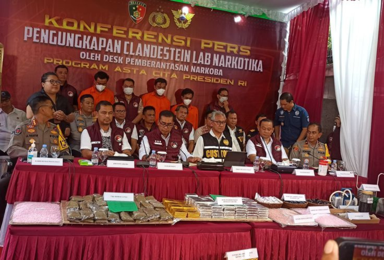 Polri Gerebek Produsen Narkoba Vape di Bali, Empat Orang Ditangkap