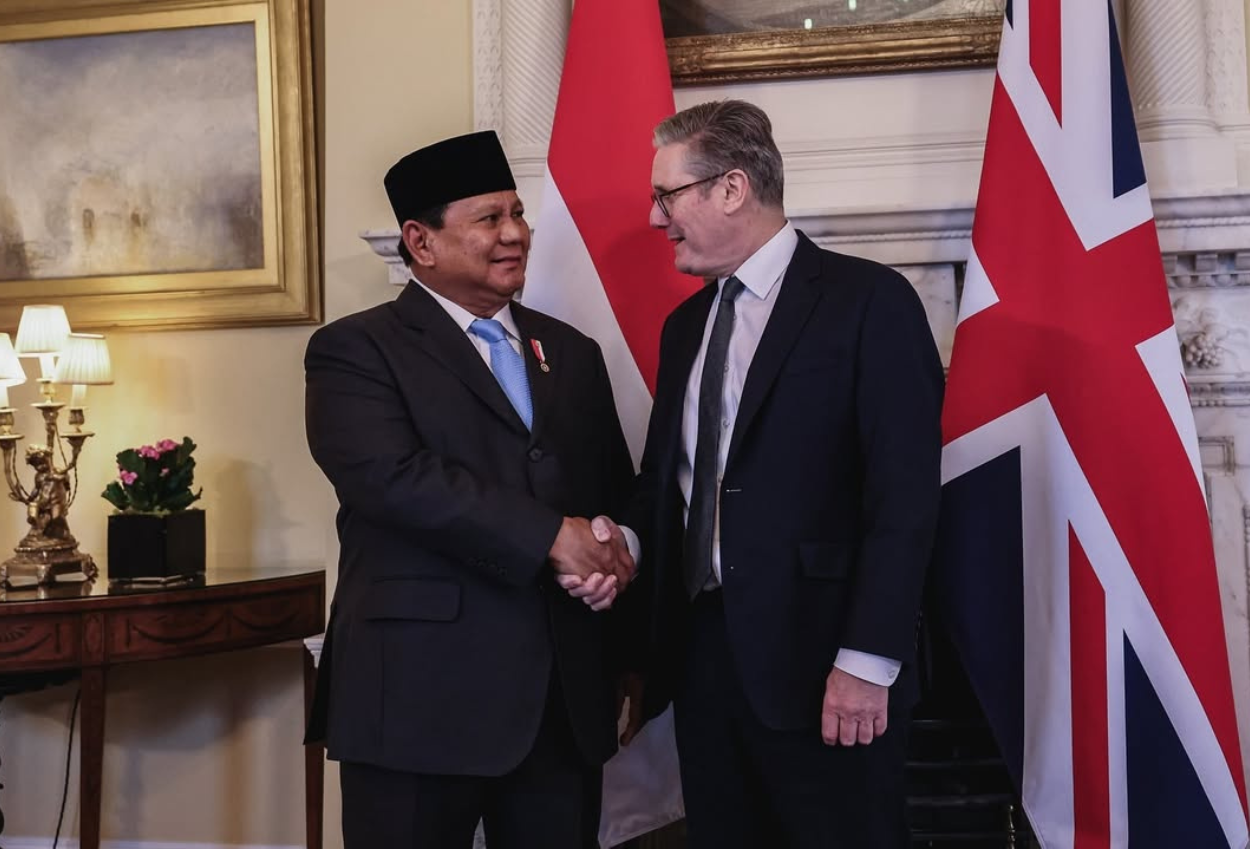 Prabowo Amankan Investasi Rp135 Triliun dari Lawatan ke Inggris