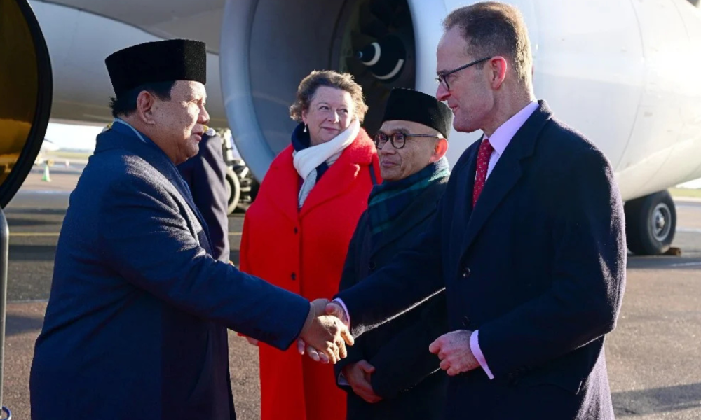Prabowo Tiba di London Bertemu Raja Charles III dan PM Keir Starmer