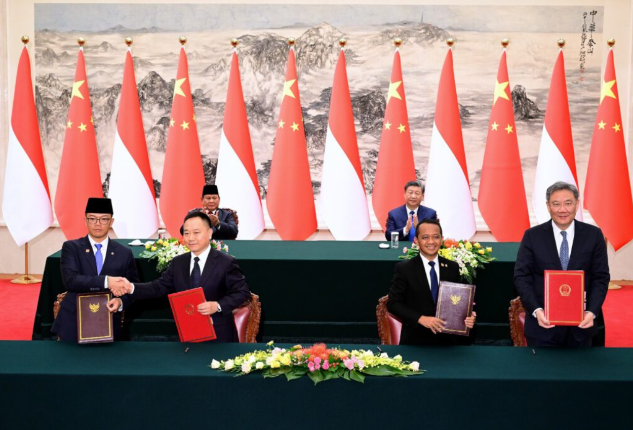 Prabowo dan Xi Jinping Saksikan 7 Kerja Sama Strategis Indonesia Tiongkok