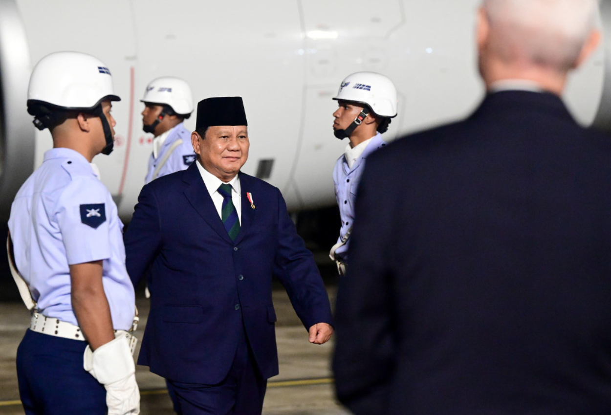Presiden Prabowo Tiba di Brasil untuk Hadiri KTT G20