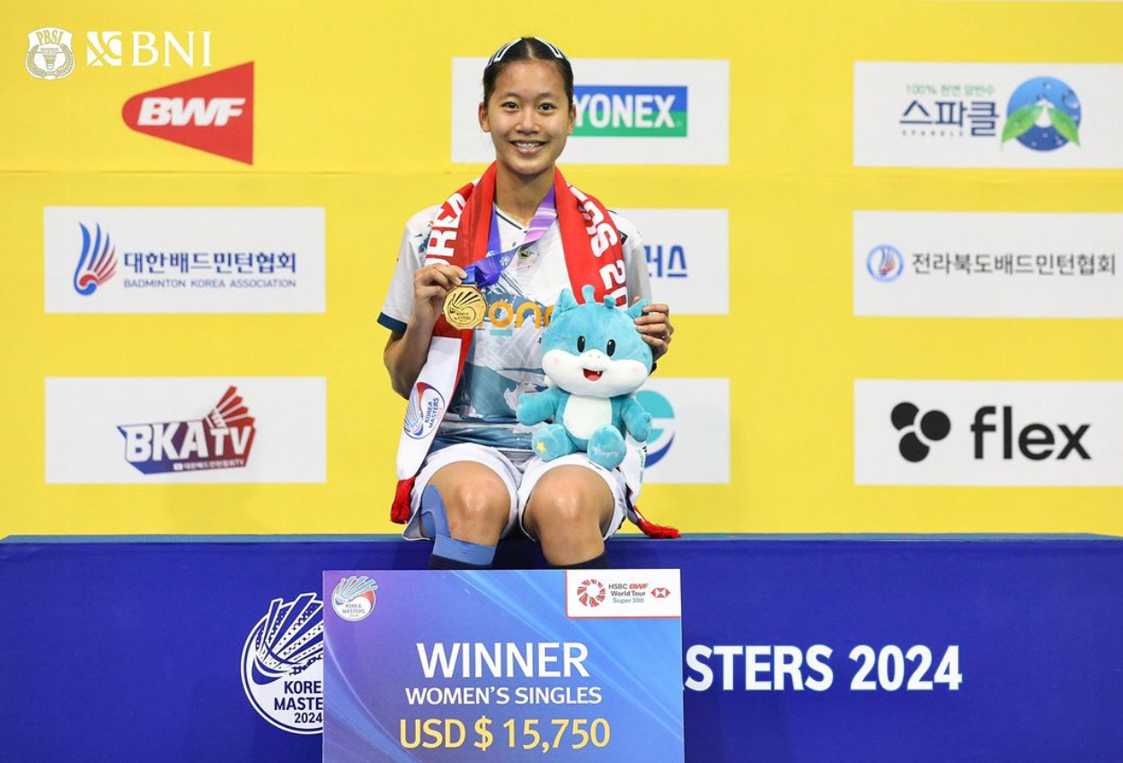 Putri KW Menjadi Juara di Korea Masters, Cetak Sejarah untuk Indonesia
