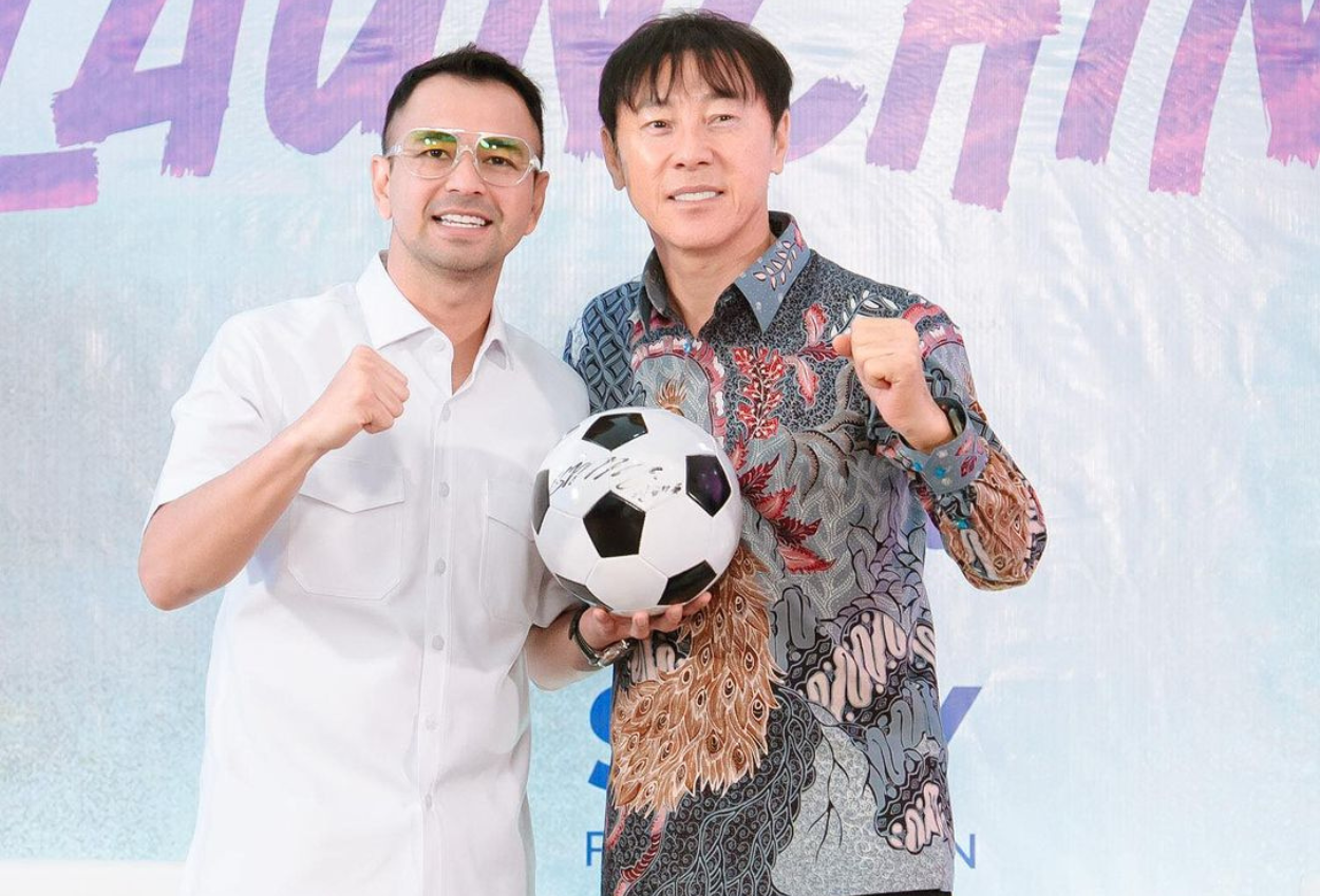 Raffi Ahmad Dipilih sebagai Penasihat STY Foundation Milik Shin Tae yong